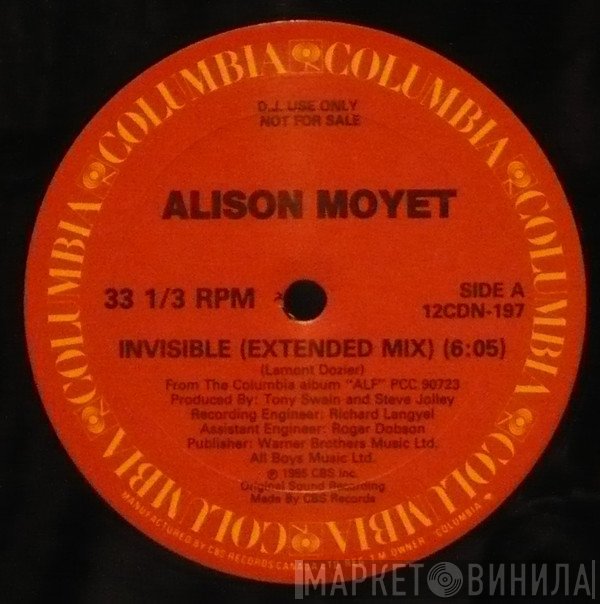 Alison Moyet  - Invisible