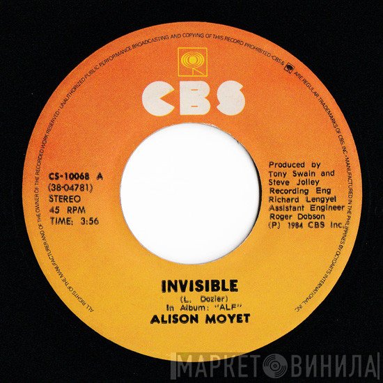 Alison Moyet  - Invisible