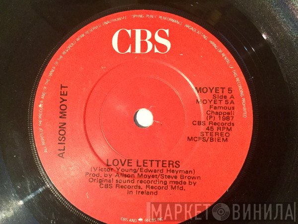 Alison Moyet  - Love Letters