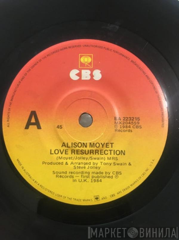 Alison Moyet  - Love Resurrection