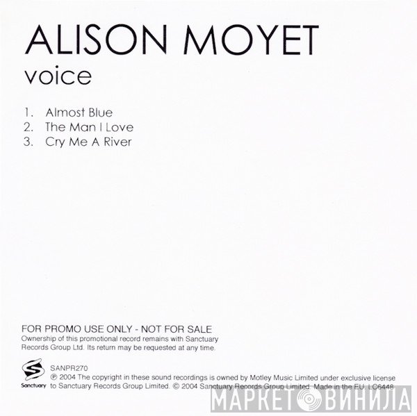 Alison Moyet  - Voice