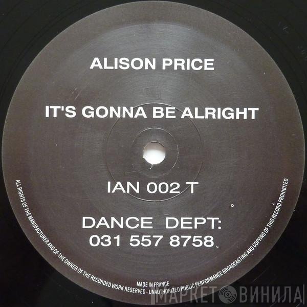 Alison Price - It's Gonna Be Alright