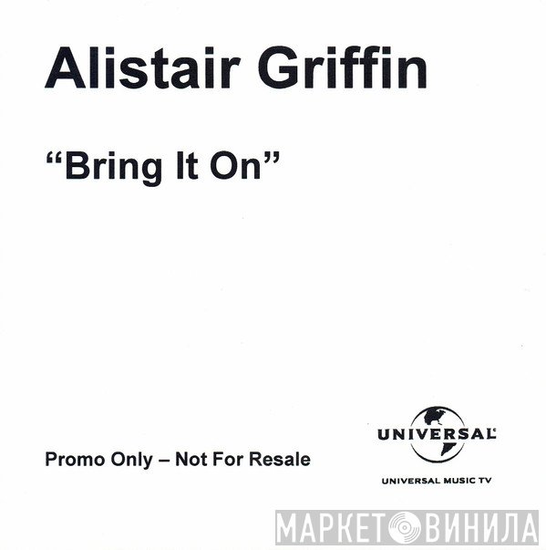 Alistair Griffin - Bring It On