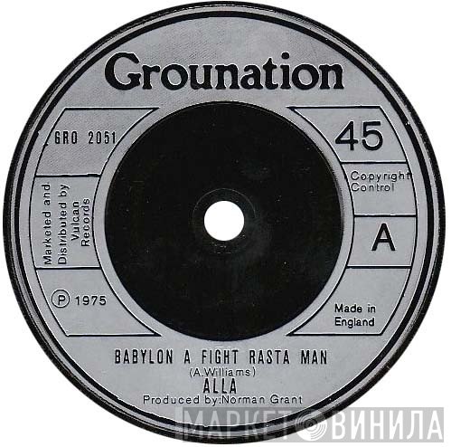 Alla  - Babylon A Fight Rasta Man