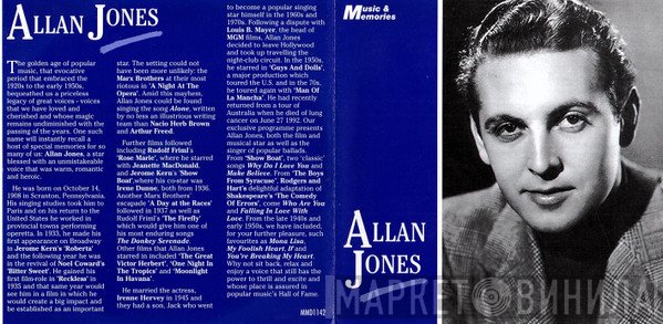 Allan Jones  - Allan Jones