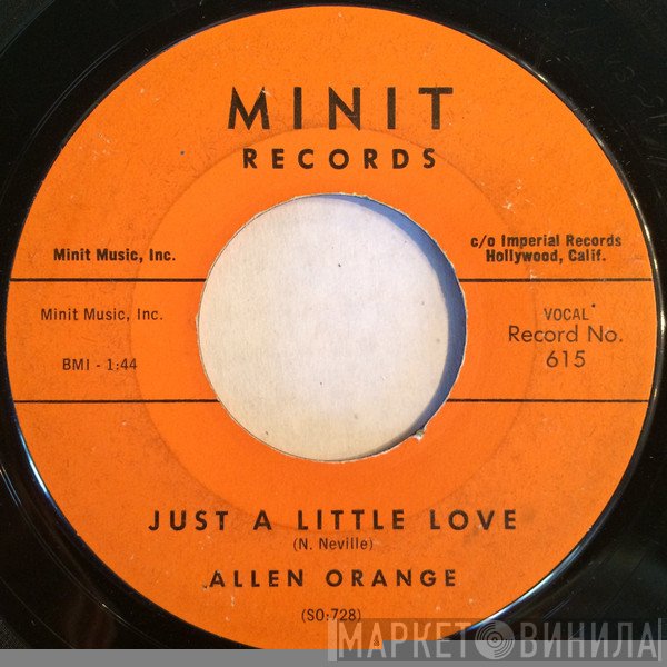 Allen Orange - Just A Little Love  / Forever