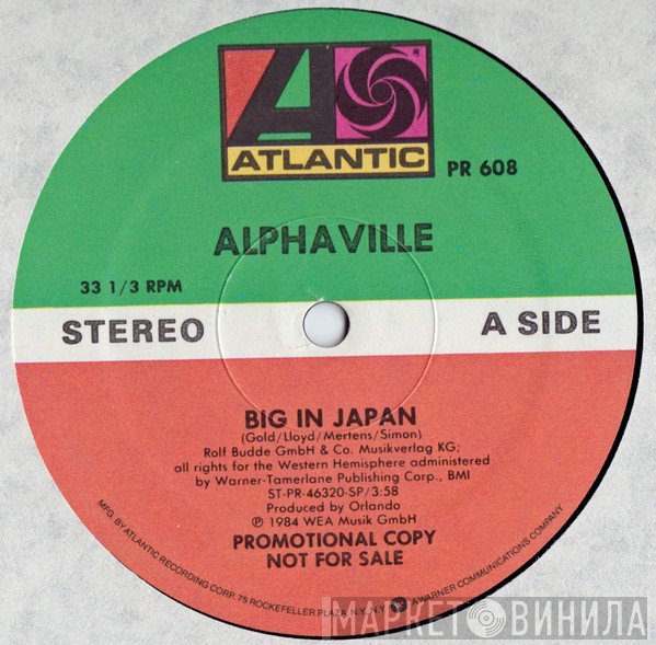 Alphaville  - Big In Japan