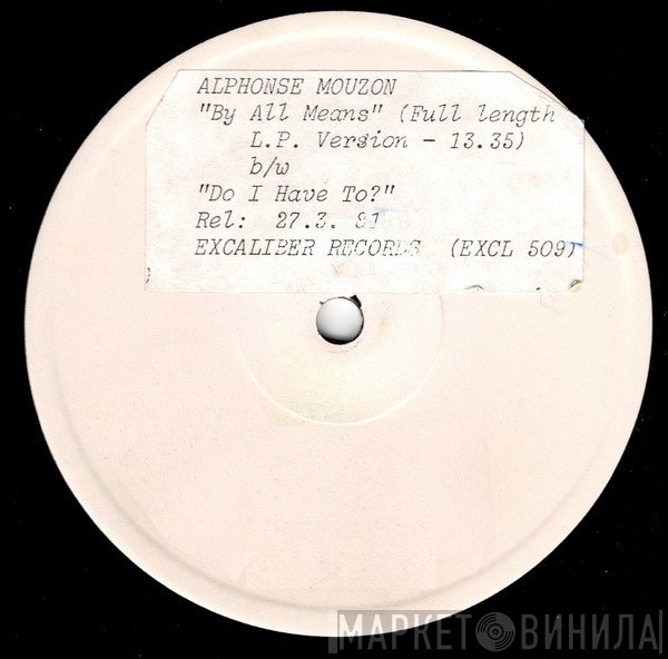 Alphonse Mouzon - By All Means / Do I Have To?