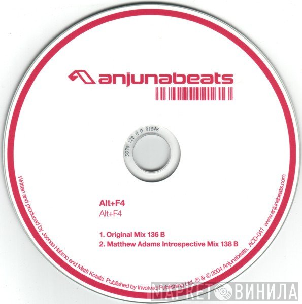 Alt+F4  - Alt+F4