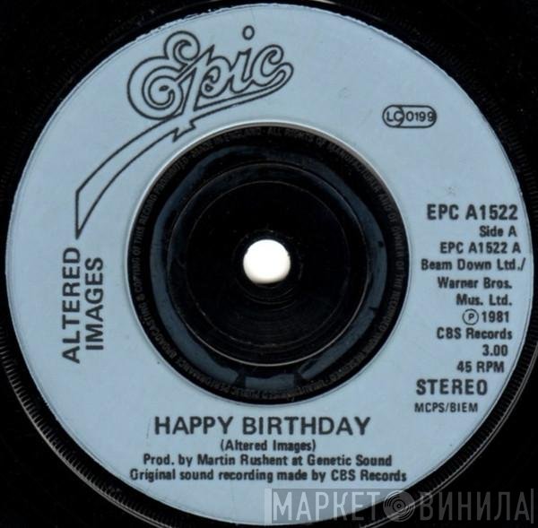 Altered Images - Happy Birthday