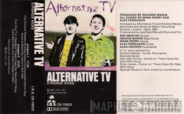 Alternative TV  - Strange Kicks