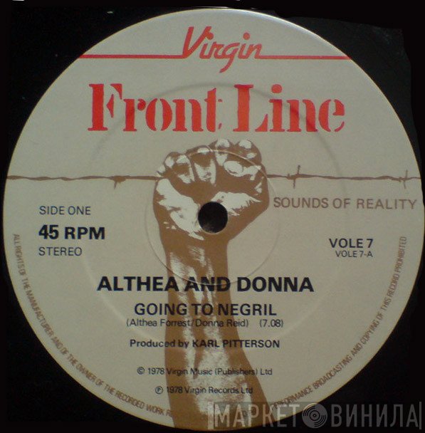 Althea & Donna  - Going To Negril