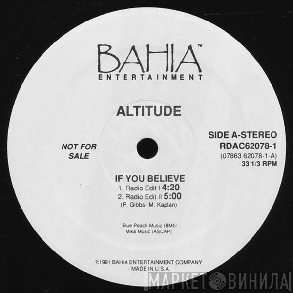 Altitude  - If You Believe