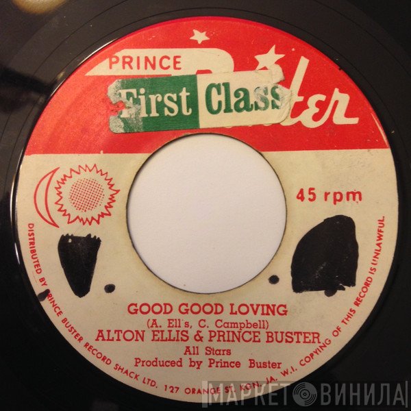 Alton Ellis & Prince Buster's All Stars  - Good Good Loving