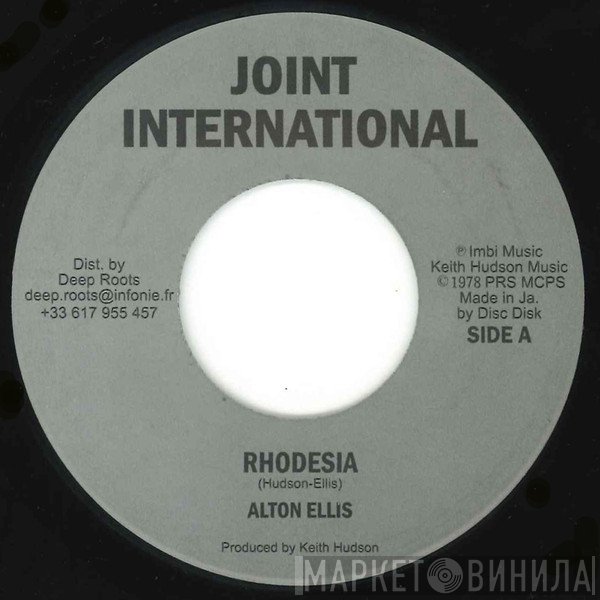 Alton Ellis  - Rhodesia