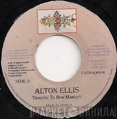 Alton Ellis - Tribute To Bob Marley