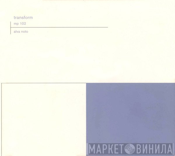 Alva Noto  - Transform