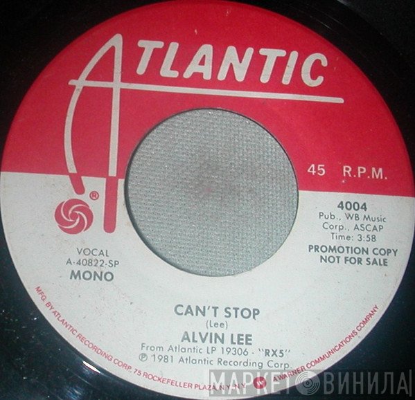 Alvin Lee  - Can't Stop