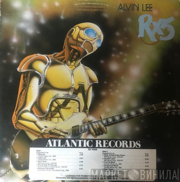 Alvin Lee  - RX5