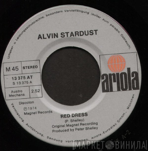 Alvin Stardust  - Red Dress