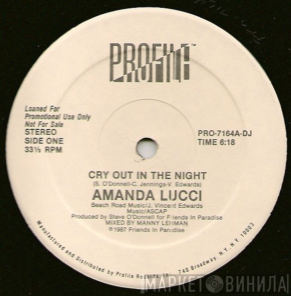 Amanda Lucci - Cry Out In The Night