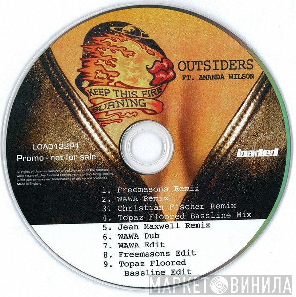 Amanda Wilson, Outsiders  - Keep This Fire Burning