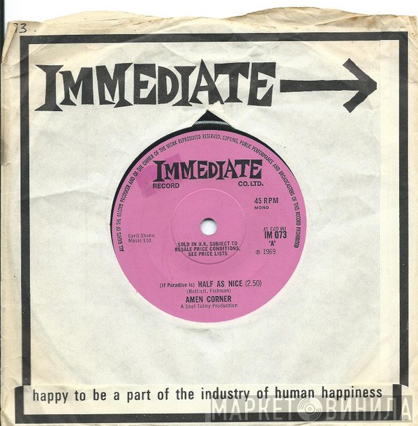 Amen Corner - (If Paradise Is) Half As Nice