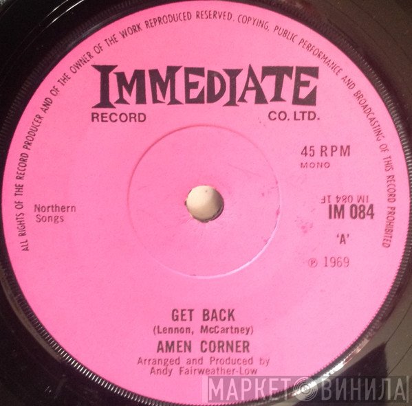 Amen Corner  - Get Back