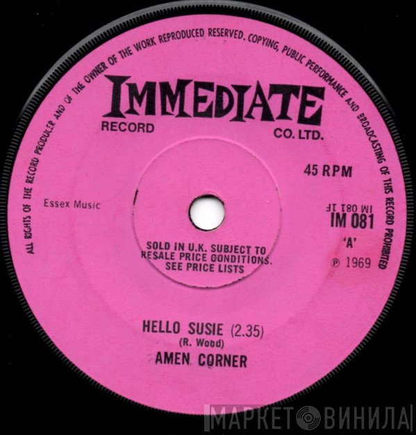Amen Corner - Hello Susie