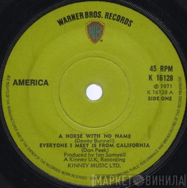 America  - A Horse With No Name