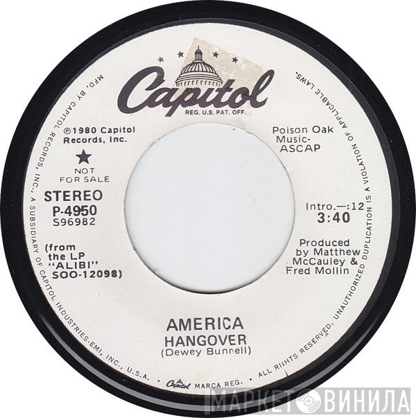 America   - Hangover