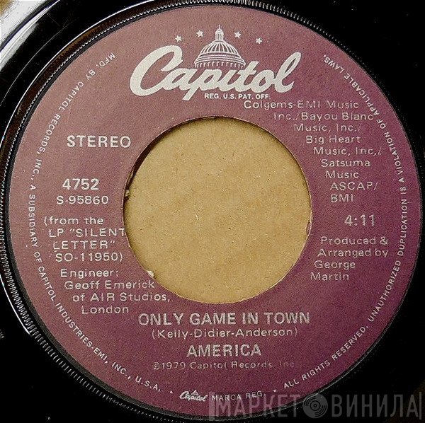 America   - Only Game In Town
