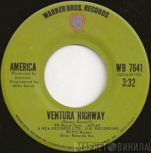 America  - Ventura Highway