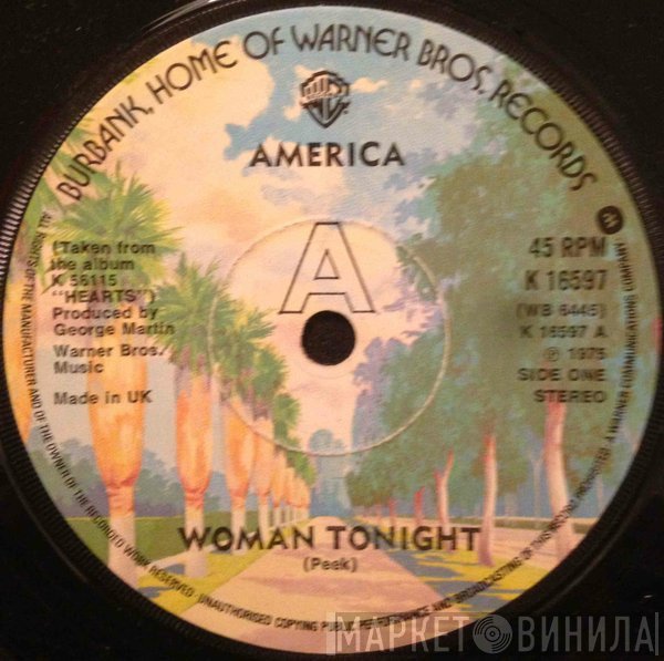 America  - Woman Tonight