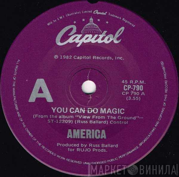America  - You Can Do Magic