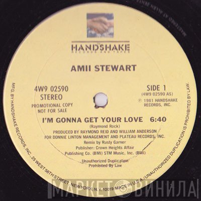 Amii Stewart - I'm Gonna Get Your Love