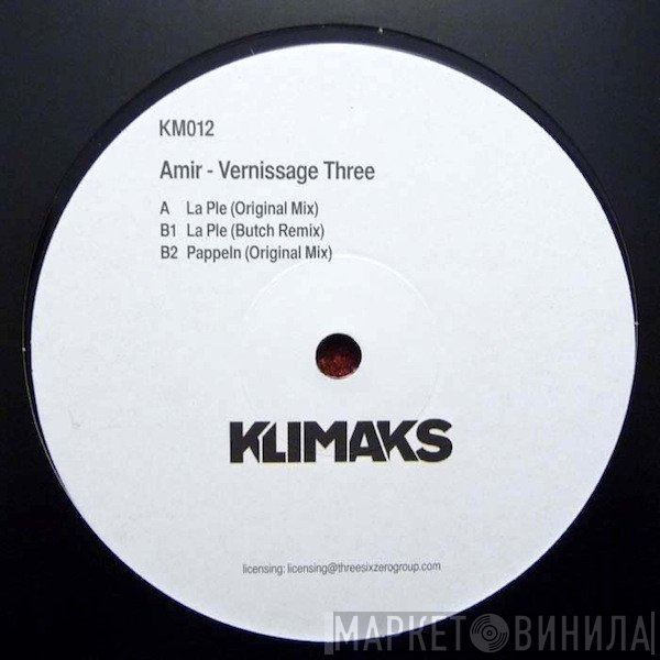 Amir   - Vernissage Three