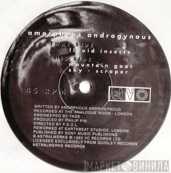 Amorphous Androgynous  - Liquid Insects