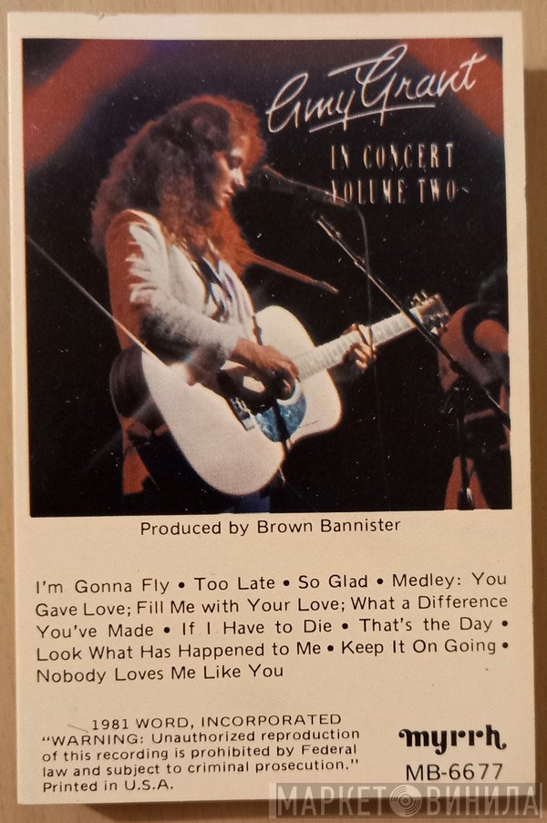 Amy Grant  - In Concert Volume Two