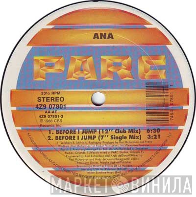 Ana - Before I Jump