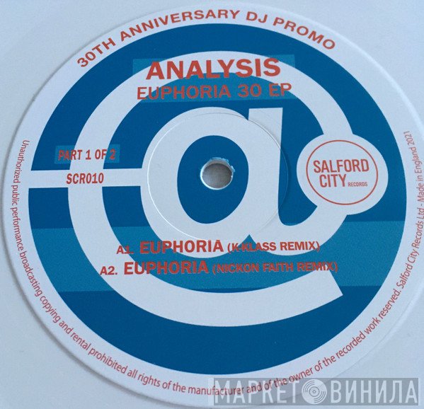 Analysis - Euphoria 30 EP (Pt1)