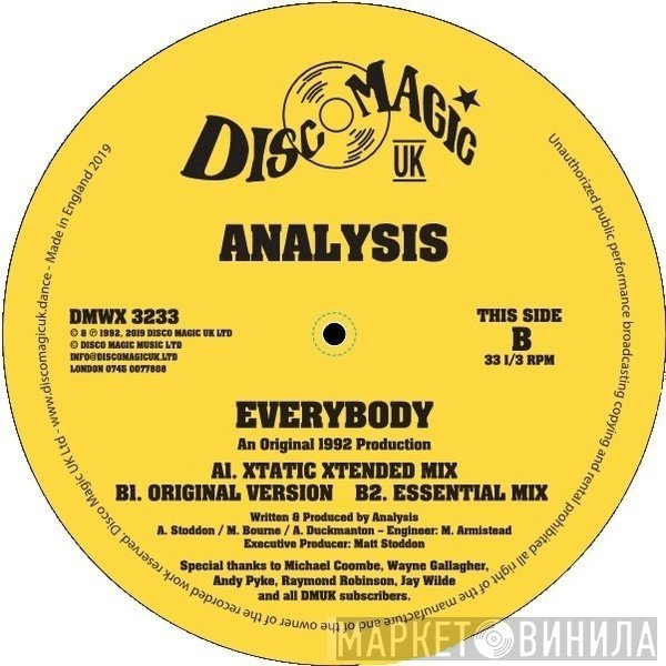 Analysis - Everybody