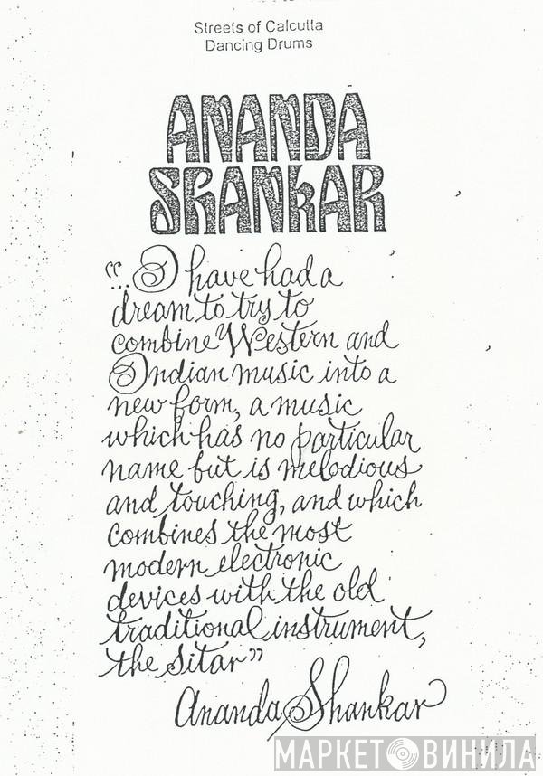 Ananda Shankar - Streets Of Calcutta / Dancin' Drums