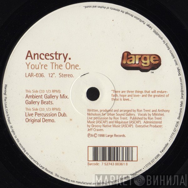 Ancestry - You're The One