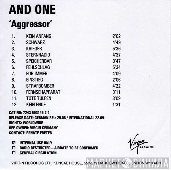 And One  - Aggressor