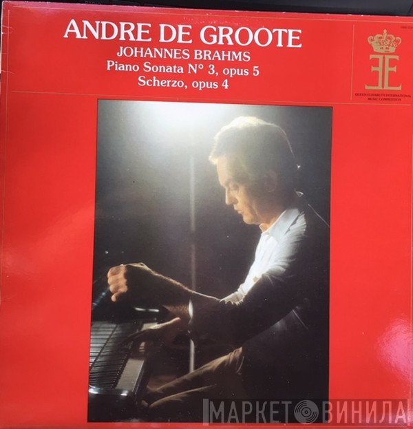 André De Groote, Johannes Brahms - Piano Sonata N°3 Opus 5 - Scherzo, Opus 4