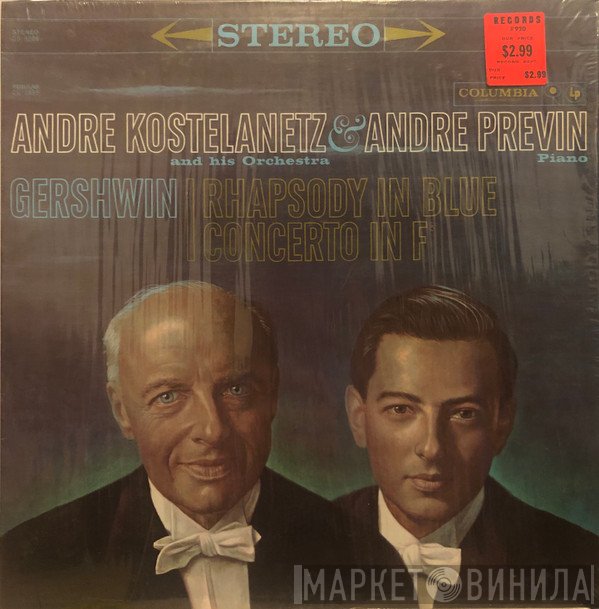 André Kostelanetz And His Orchestra, André Previn - George Gershwin  - Rhapsody In Blue, Concerto In F