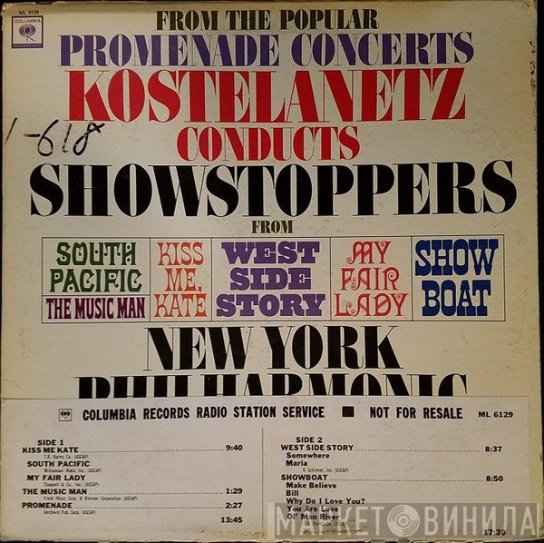 André Kostelanetz - The New York Philharmonic Orchestra  - Showstoppers