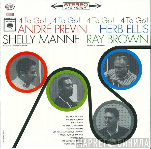André Previn / Herb Ellis / Shelly Manne / Ray Brown  - 4 To Go!