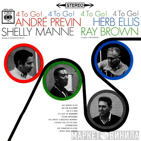 André Previn / Herb Ellis / Shelly Manne / Ray Brown  - 4 To Go!